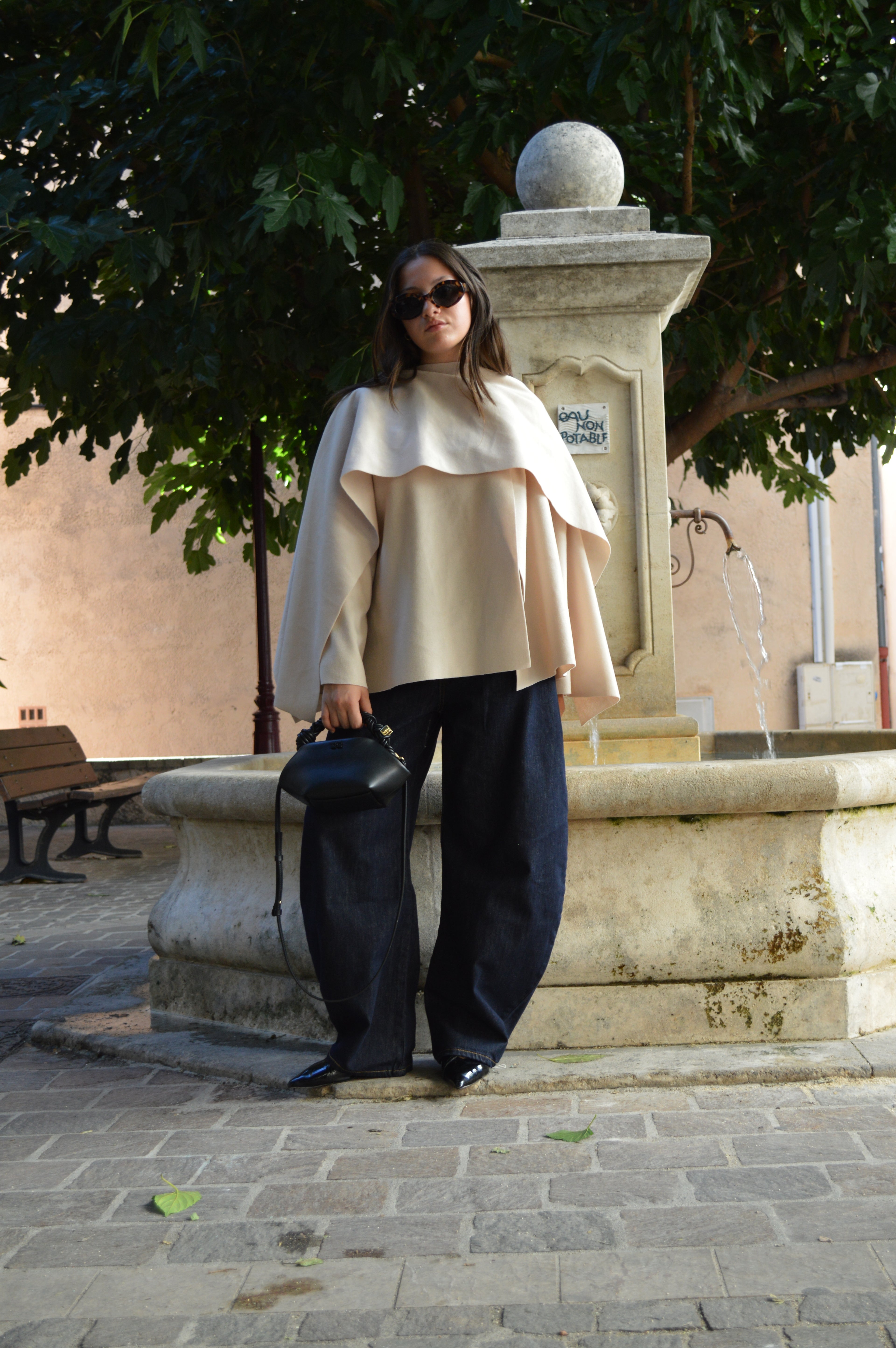 Veste Cape Beige