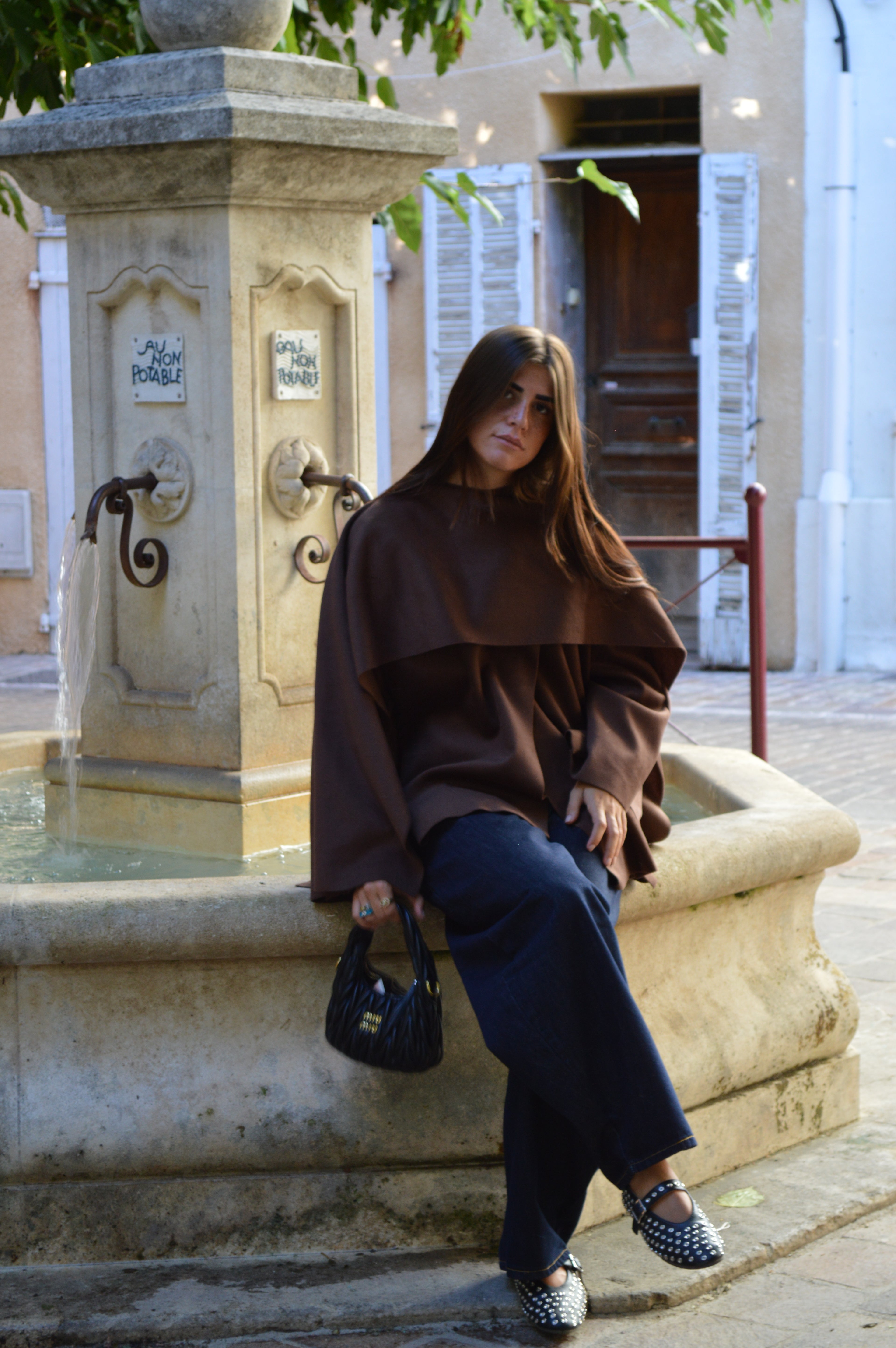 Veste Cape choco