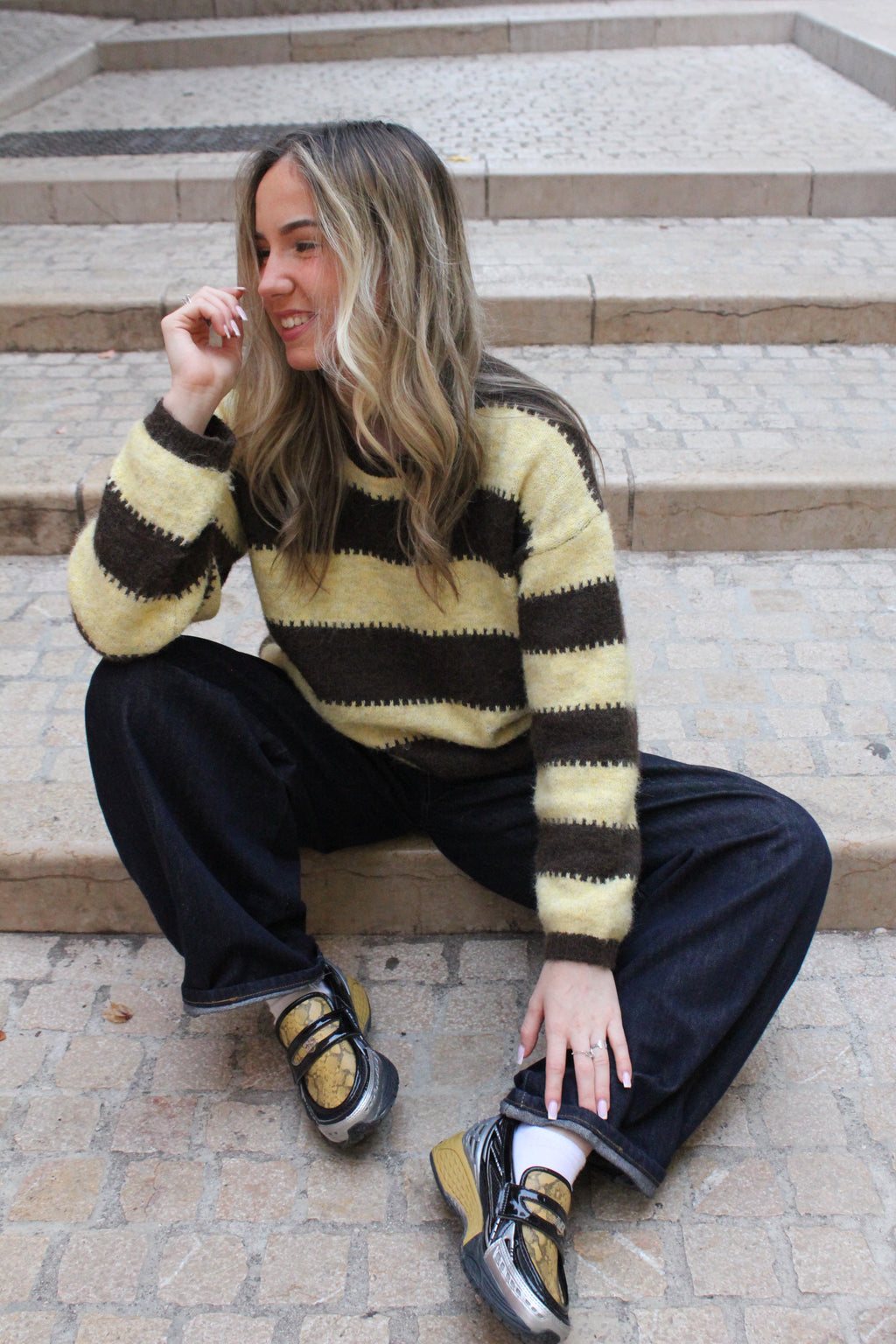 Pull Juliane à rayures