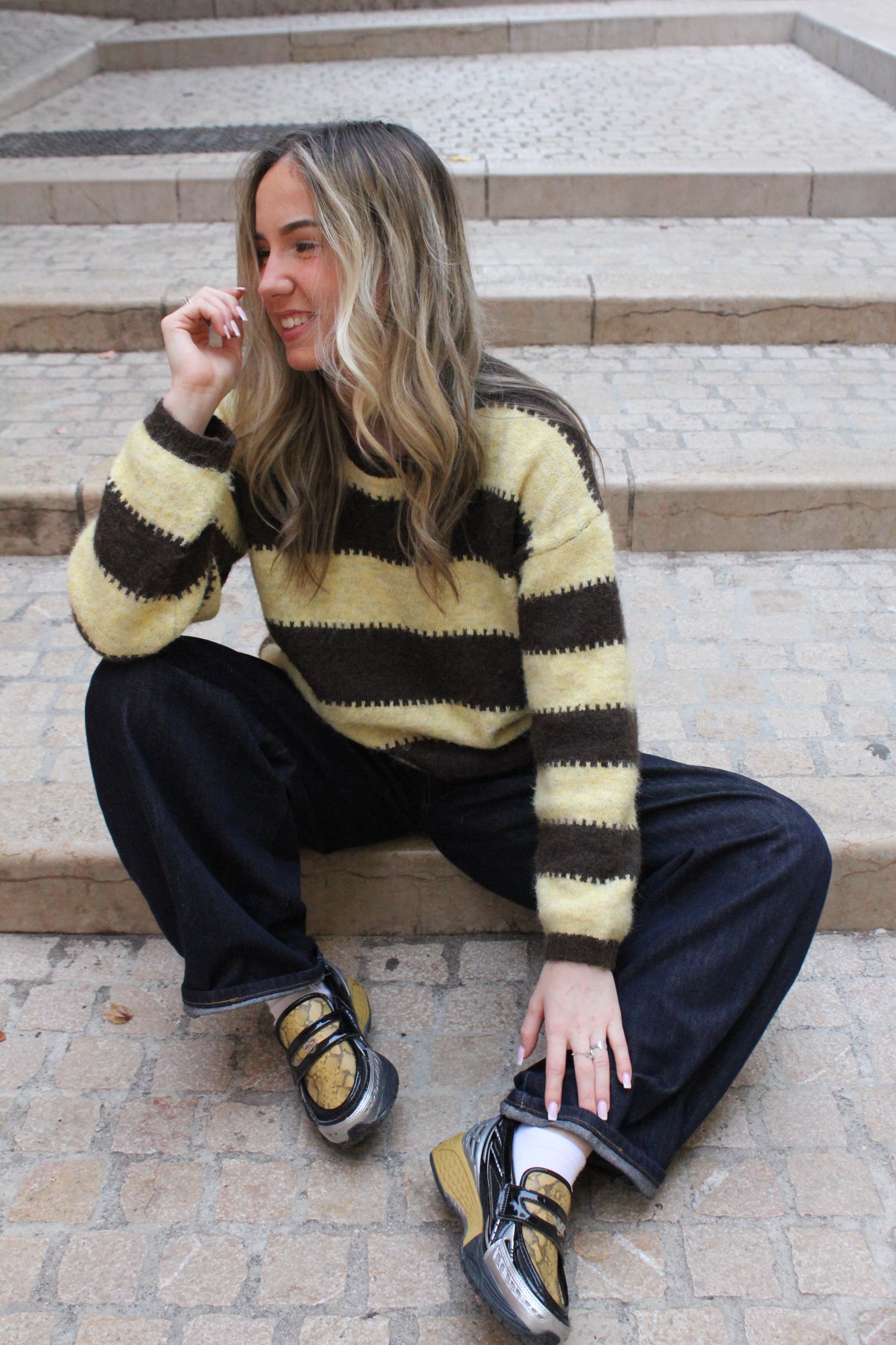 Pull Juliane à rayures