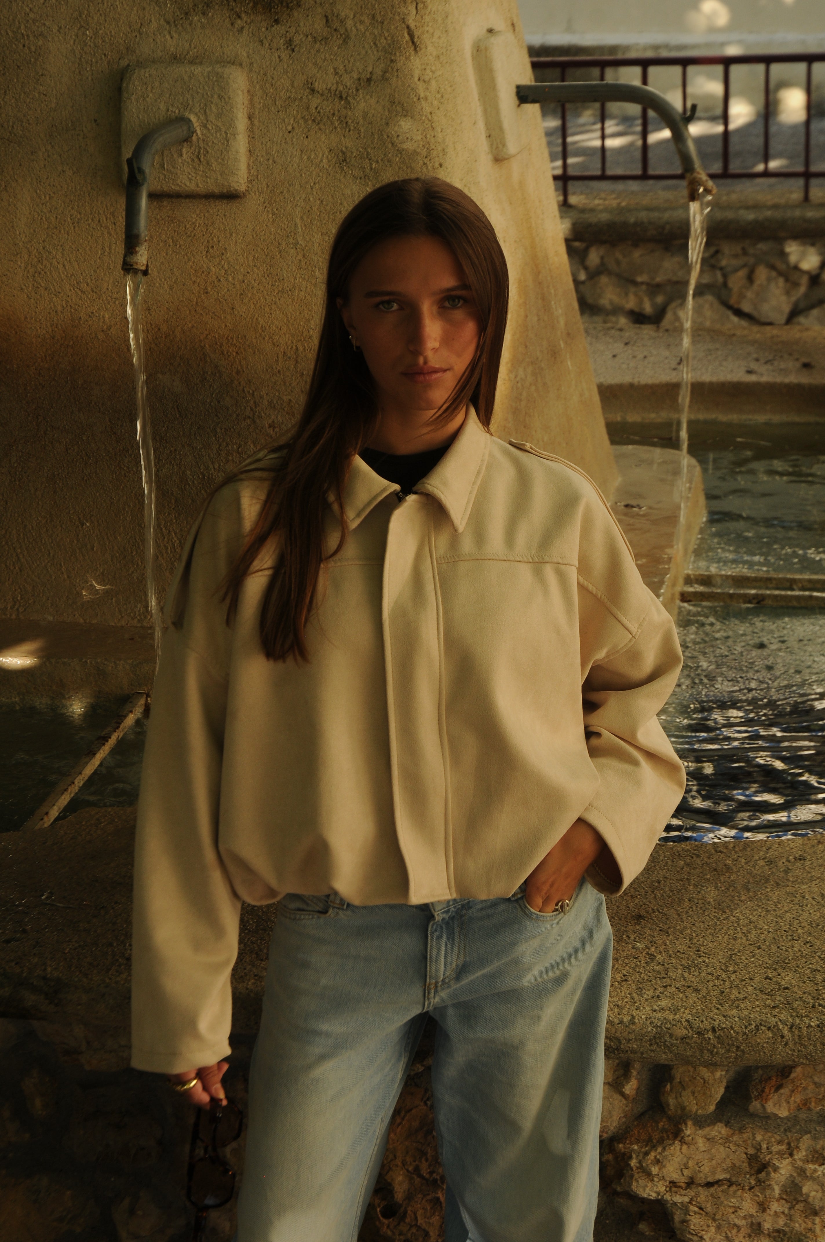 Veste Gloire beige