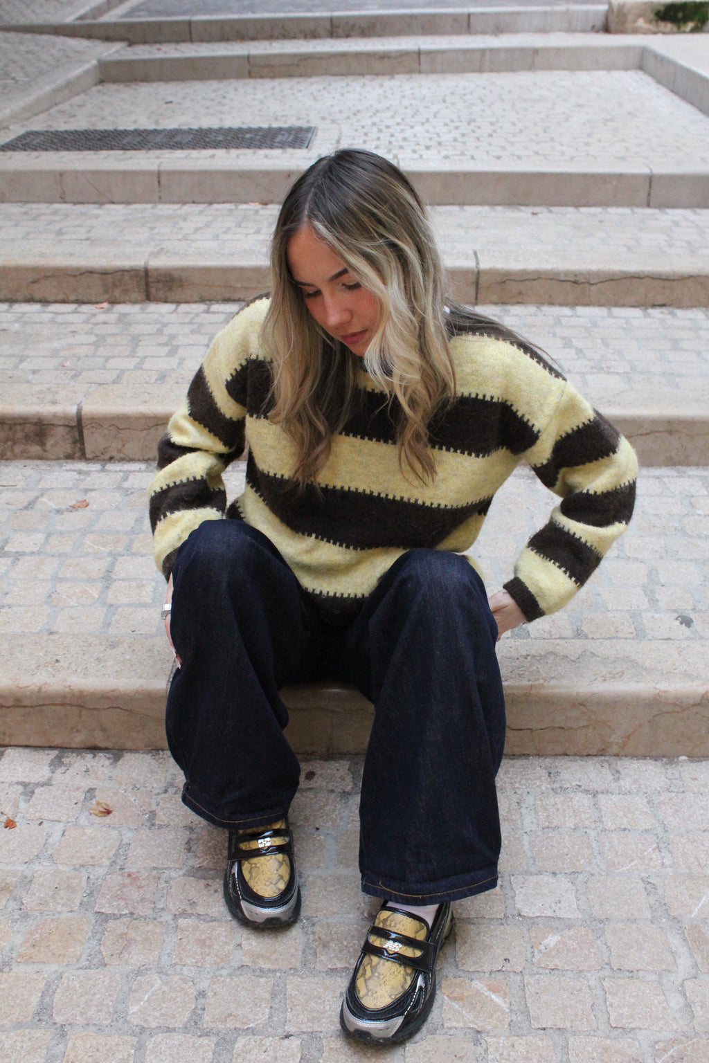 Pull Juliane à rayures