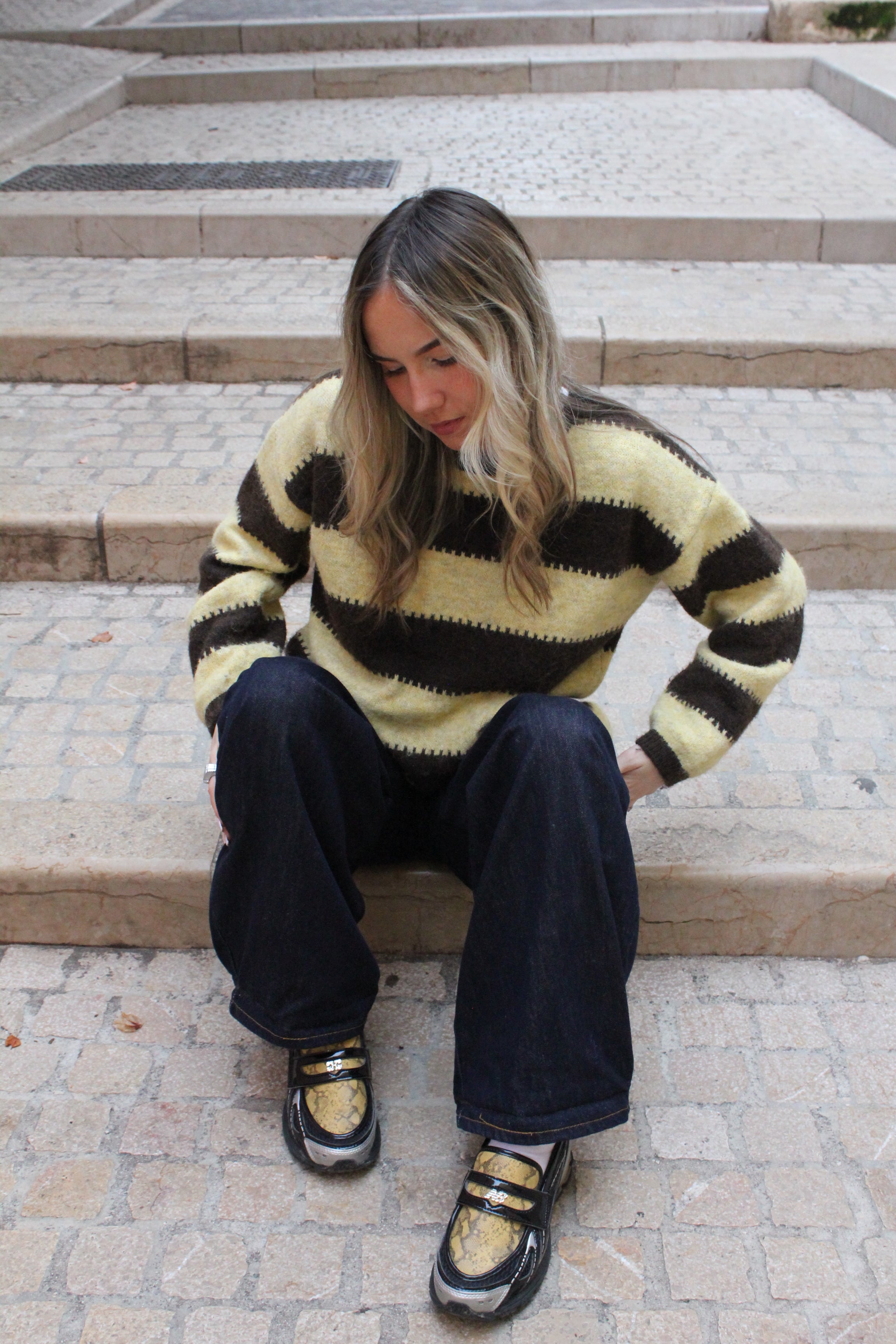 Pull Juliane à rayures