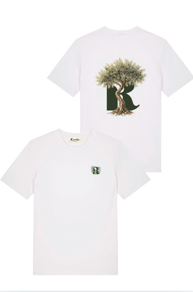 T shirt Olivier blanc