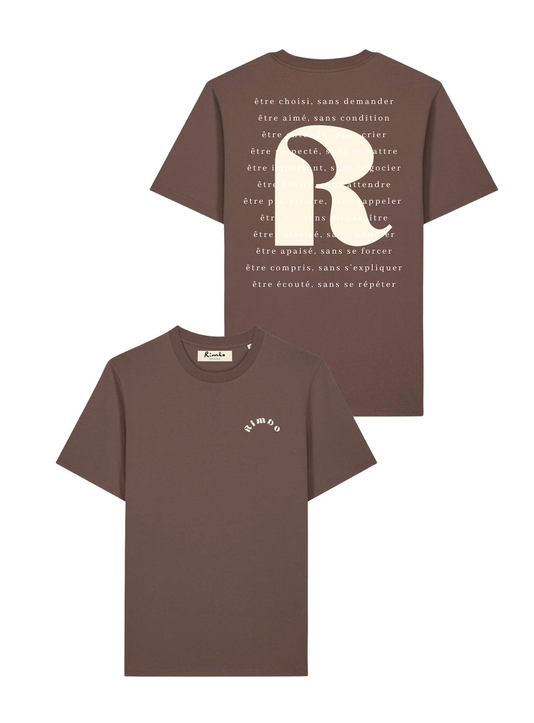 T-shirt Ambition Choco