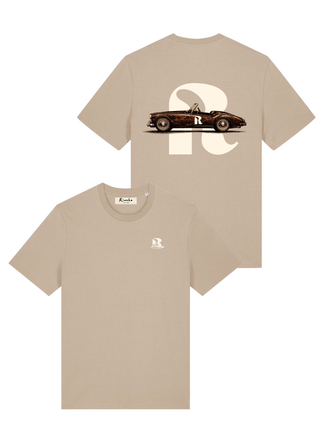 T-shirt Vintage Sable