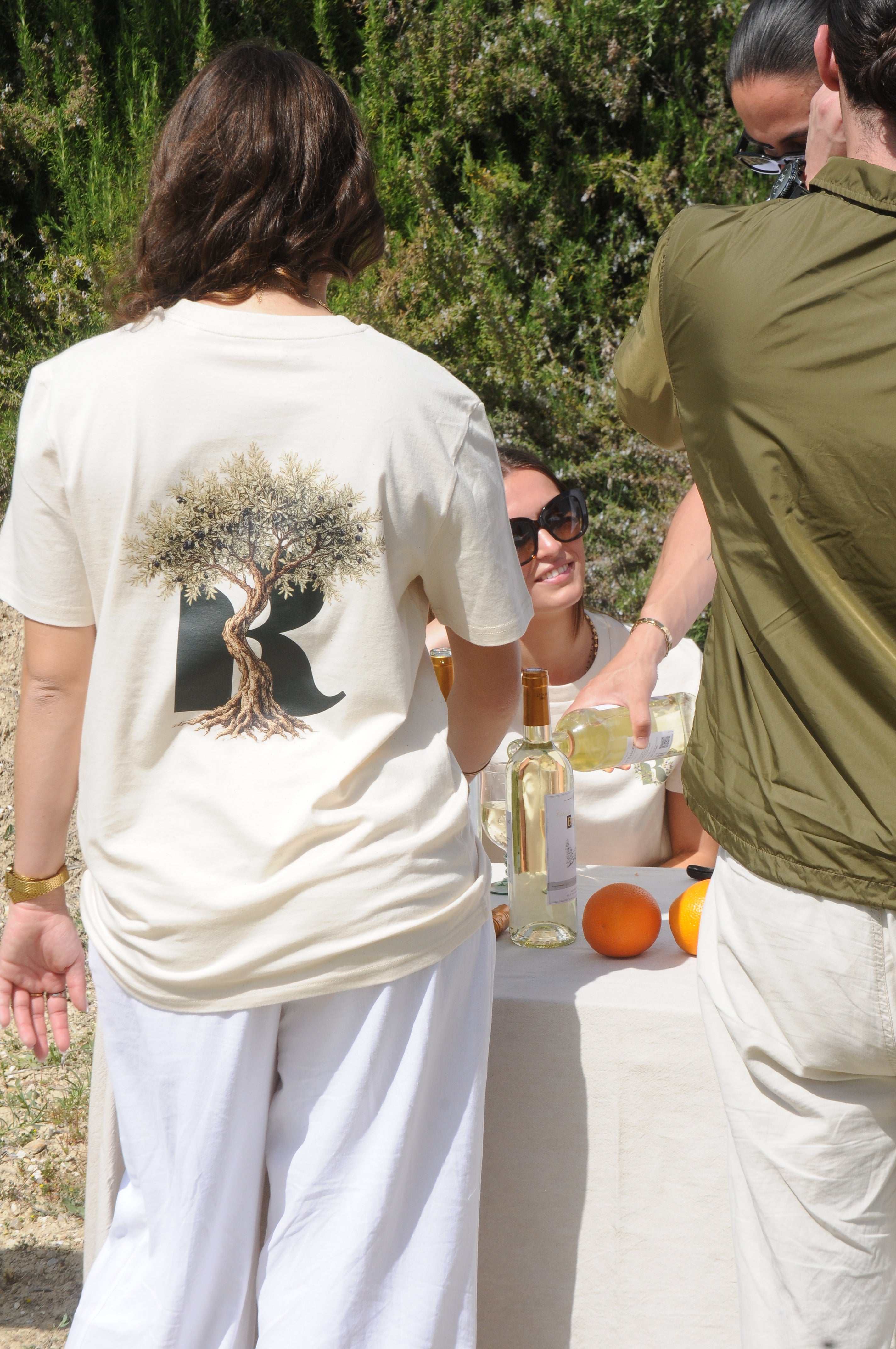 T-shirt Olivier beige