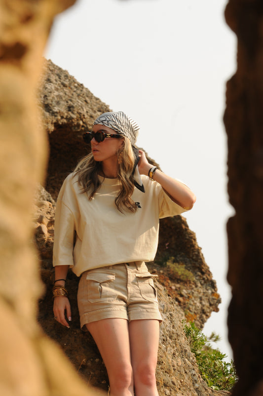 Foulard Nora Blanc