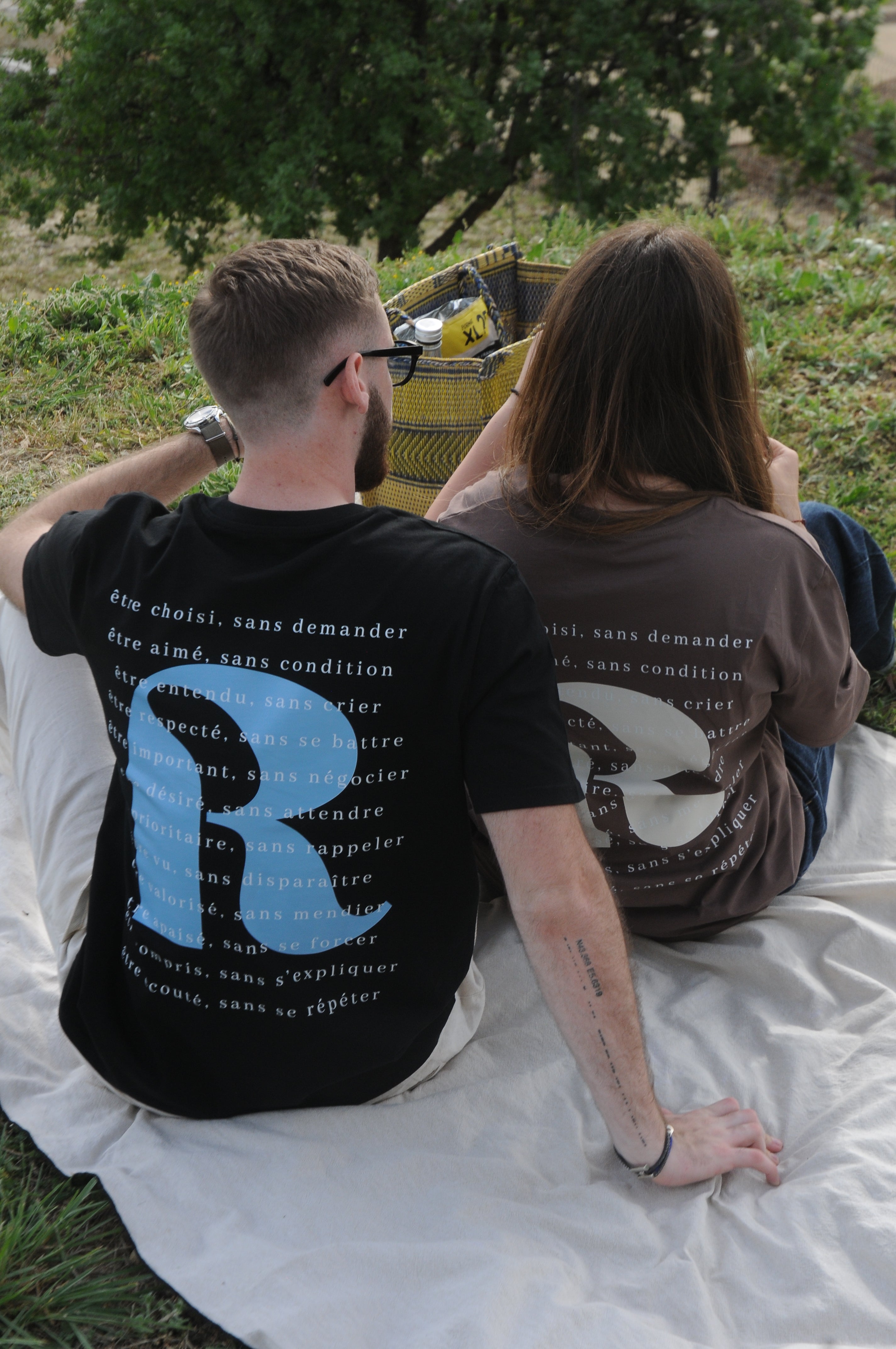 T-shirt Ambition noir