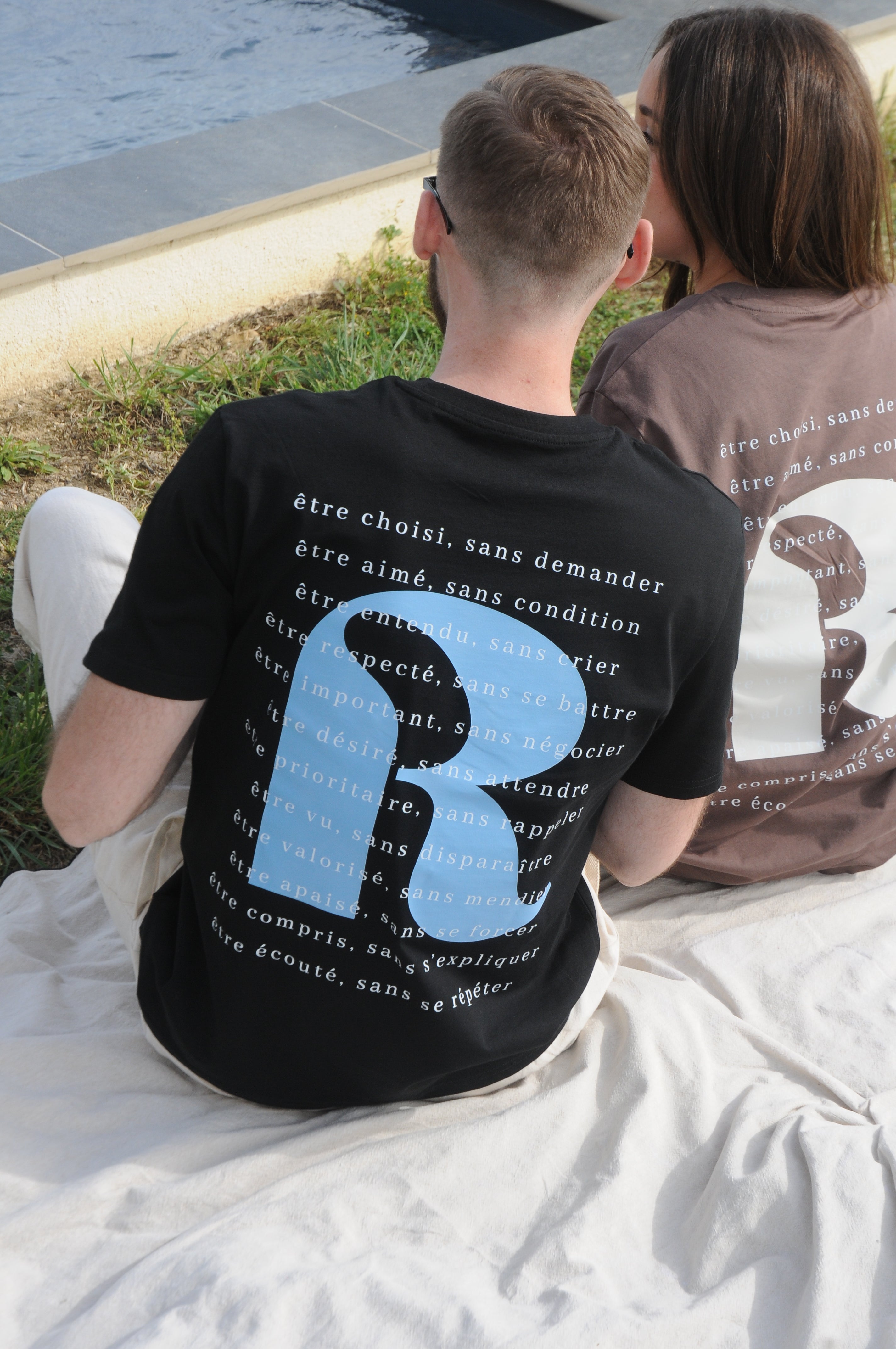 T-shirt Ambition noir