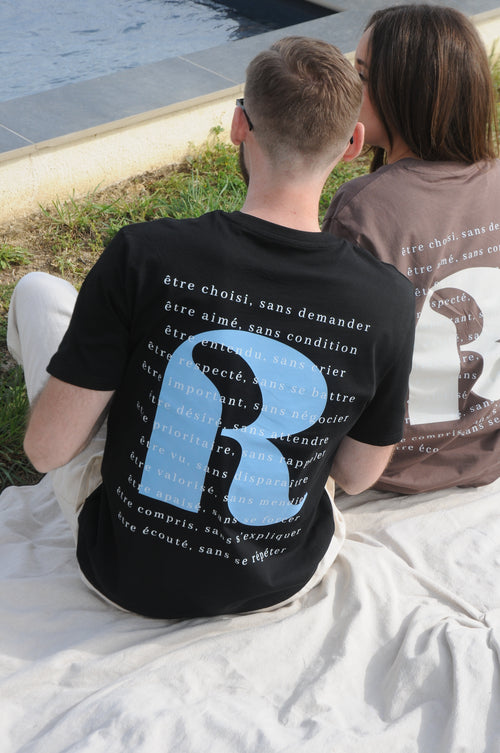 T-shirt Ambition noir